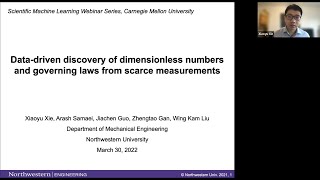 Data-driven discovery of dimensionless numbers and governing laws | CMU SciML Webinar