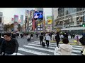 tokyo japan 🇯🇵 4k shibuya — 1 hour walking tour