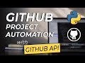 EASY Python Project AUTOMATION **Create new repos using GITHUB API