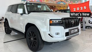 New Land Cruiser 250 PRADO ( 2025 ) - 2.4T 4X4 Gasoline Luxury SUV Off Road | TOYOTA White Color