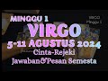 ZODIAK VIRGO 5 sd 11 AGUSTUS 2024♍RAMALAN TAROT 7 HARI KE DEPAN#ramalanzodiak#ramalankartu