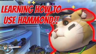 Learning How To Use WRECKINGBALL | OVERWATCH 2 GAMEPLAY