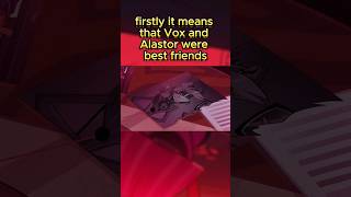 Alastor and Vox used to be friends in Hazbin Hotel