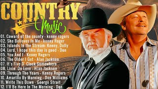 Greatest Old Classic Country Songs Collection - Kenny Rogers, Alan Jackson, George Strait, Don#hits