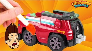 Paw Patrol Vehicle Upgrades get painted the Wrong Colors!