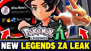Pokemon News New Legends Za Leak Updates New Starter Mega Evolutions