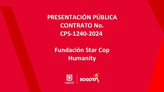 Presentacion Publica Contrato No. CPS 1240-2024