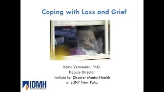 Coping with Loss and Grief Webinar - June 24, 2020