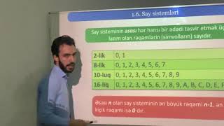 1 ay ÖDƏNİŞSİZ Magistratura (İnformatika) - II dərs, Müəllim: Kamil Abbas