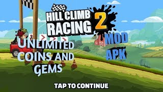 hill climb 2 racing unlimited coins and gems mod apk