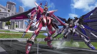 Mobile Suit Gundam Extreme VS. Full Boost - Justice Gundam Trailer (PS3, Arcade)