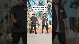 4 Must Know Popping Dance Vocabulary Steps!💥 #Popping #Dance #WestCoast