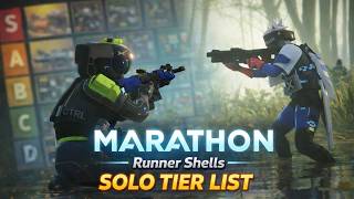 ULTIMATE Marathon Runner Shells Solo Tier List