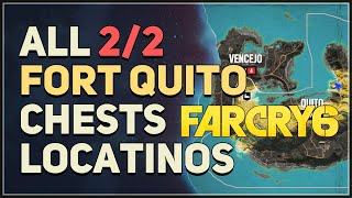 All Fort Quito Chests Locations Far Cry 6 (Yaran Contraband & FND Cache)