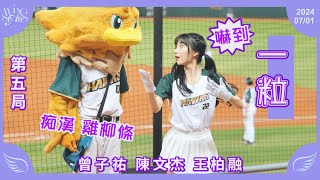 20240701 台鋼雄鷹啦啦隊Wing Stars【一粒】第五局應援