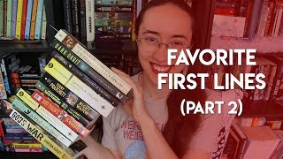 Favorite First Lines of Books | Part 2