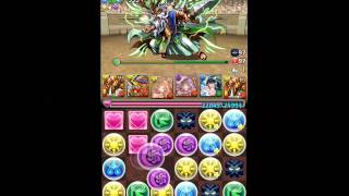 パズドラ「チャレンジダンジョン 第19回 Lv10」覚醒ラー 100倍PTノーコン攻略