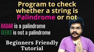 C/C++ Program to check palindromic strings || coding tutorials for beginners|| OhMyCode!
