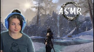 ASMR | Relaxing Wrothgar Exploration in the Elder Scrolls Online (ESO) ❄️ Soft Spoken, Calm Ambience