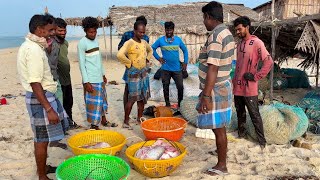 தனுஷ்கோடி திருக்கை மீன் பிடிக்கும் முறை /How to catch Dhanushkodi tiruk fish#reels #shorts #video