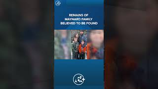 Alaska dive team finds remains believed to be the missing Maynard family