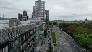 bratislava downtown aerial