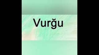 Ders-3 Vurğu