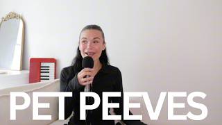 Pet peeves and boundaries
