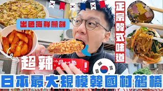 朝聖日本最大規模韓國村鶴橋!!!喺日本食韓國嘢係咩體驗😱超出色海鮮煎餅🥰巨型韓式炸熱狗🤩大阪仔奉獻第一次食辣嘢