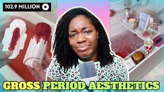 This Gross Viral Trend Romanticizes Your Period to Get Your Money!