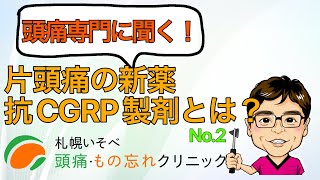 【偏頭痛の新薬エムガルティ・アイモビーク・アジョビ　頭痛専門医に聞く！片頭痛の新薬「抗CGRP製剤」とは？No.2