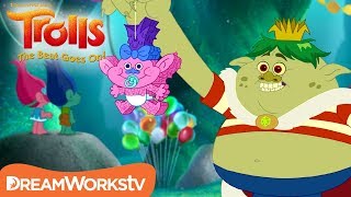 Trolls & Bergens Party Together! | TROLLS: THE BEAT GOES ON!