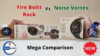 Noise Vortex vs Fire Boltt Rock | noise vortex smartwatch | fire bolt rock | noisefit vortex