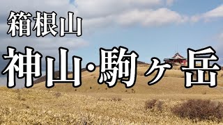 【箱根山】神山・駒ヶ岳　登山