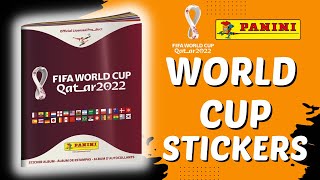 New Panini World Cup Qatar 2022 Sticker Collection opening…