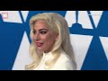 Lady Gaga is wonderful in white at the Academy Awards luncheon