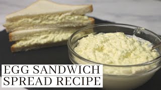 Easy Made Egg Sandwich Spread Recipe