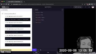 Learn Python 2: Conditionals and Control Flow (Codecademy) - Poor Quality