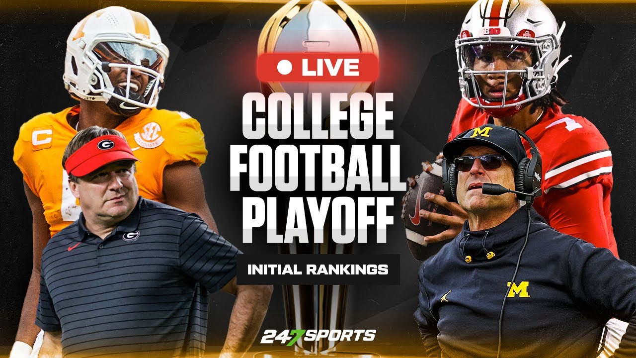 College Football Playoff Rankings Reveal 🏆 | LIVE Reaction + Analysis 🚨 ...