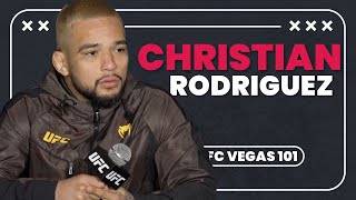 Christian Rodriguez full UFC Vegas 101 pre-fight media day interview