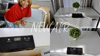 NEW DEEP FREEZER CHEST FOR THE OVER FLOW | NEWAIR unboxing + review!!!