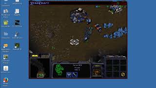 StarCraft I running on ReactOS