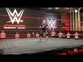 See how WWE hopefuls begin a WWE tryout