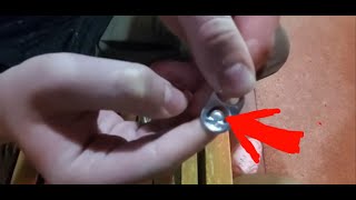 How to remove the tab from a can (including the middle circle)