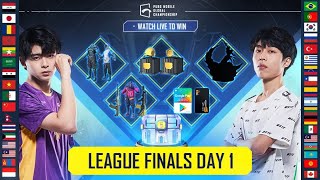 【絕地求生M】PMGC 2021 世界大賽 East 聯賽｜League Finals Day 1｜PUBG MOBILE Global Championship