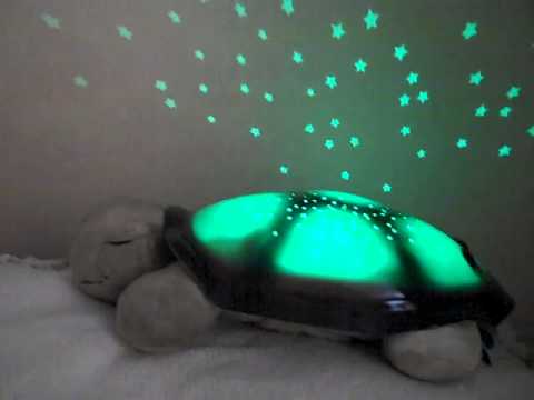 Cloud B Twilight Turtle - Classic Projector Nightlight - YouTube