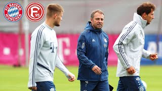 "Die Mannschaft ist ganz gut im Soll" | Pressetalk mit Hansi Flick | FC Bayern - Fortuna Düsseldorf