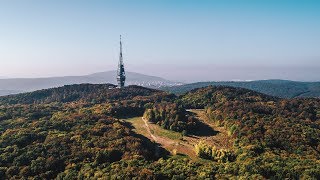 Kamzík Televízna Veža - Pripravovaný chodník v korunách stromov