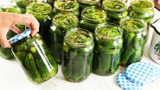 Pickles in jars for the winter without preservatives. The best taste