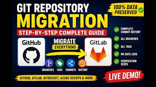 How to Migrate a Git Repository with Full Commit History, Branches and Tags | DevOps Tutorial